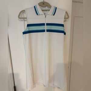 NWT Tuckernuck White Sleeveless Polo/Tennis Dress